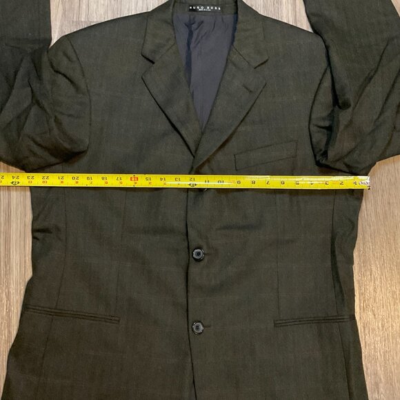 HUGO BOSS Blazer Sports Coat Suit Jacket Size 42S Cashmere & Wool USA Made - Picture 11 of 12